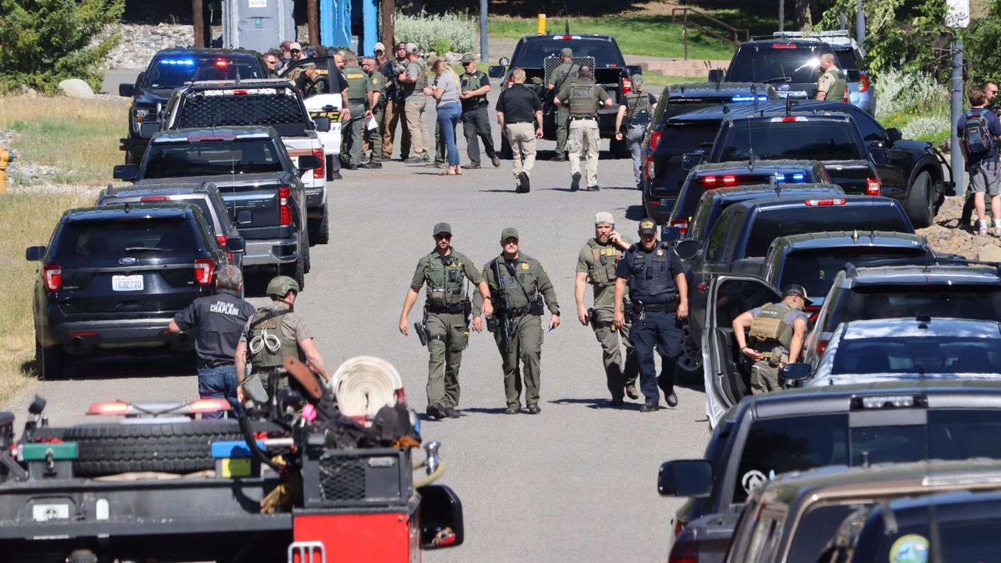 Einsatzkräfte in Idaho