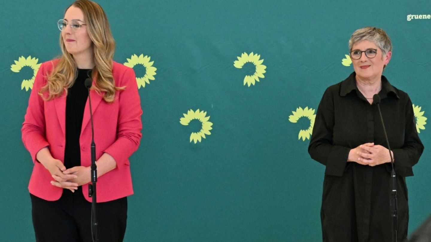 Grüne Fraktionsvorsitzende Dröge und Haßelmann