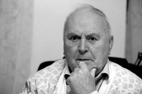 Wolfgang Böhmer (CDU), Ex-Ministerpräsident von Sachsen-Anhalt in seinem Zuhause (Archiv)