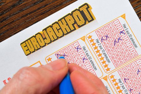 Lotto-Tippschein für den Eurojackpot