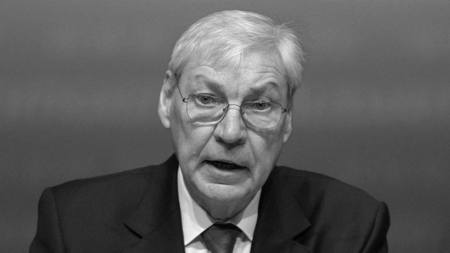 Trade unionist: long-time DGB boss Michael Sommer died
