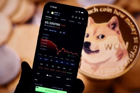 Kurs von Kryptowährung Dogecoin