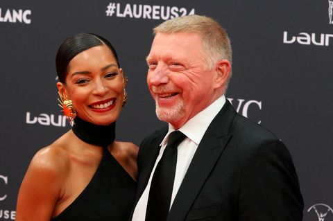 Boris Becker mit seiner Frau Lilian
