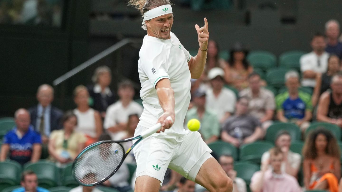 Tennis: Demolition in the evening: Zverev threatens early Wimbledon-out