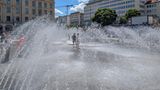 Kühles Nass am Münchener Karlsplatz