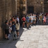 Hitzewelle in Barcelona