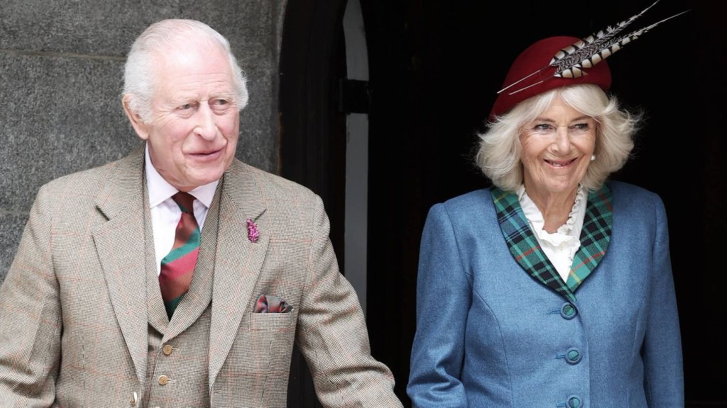 King Charles III. and Queen Camilla: Royal Week starts with ceremony in Edinburgh