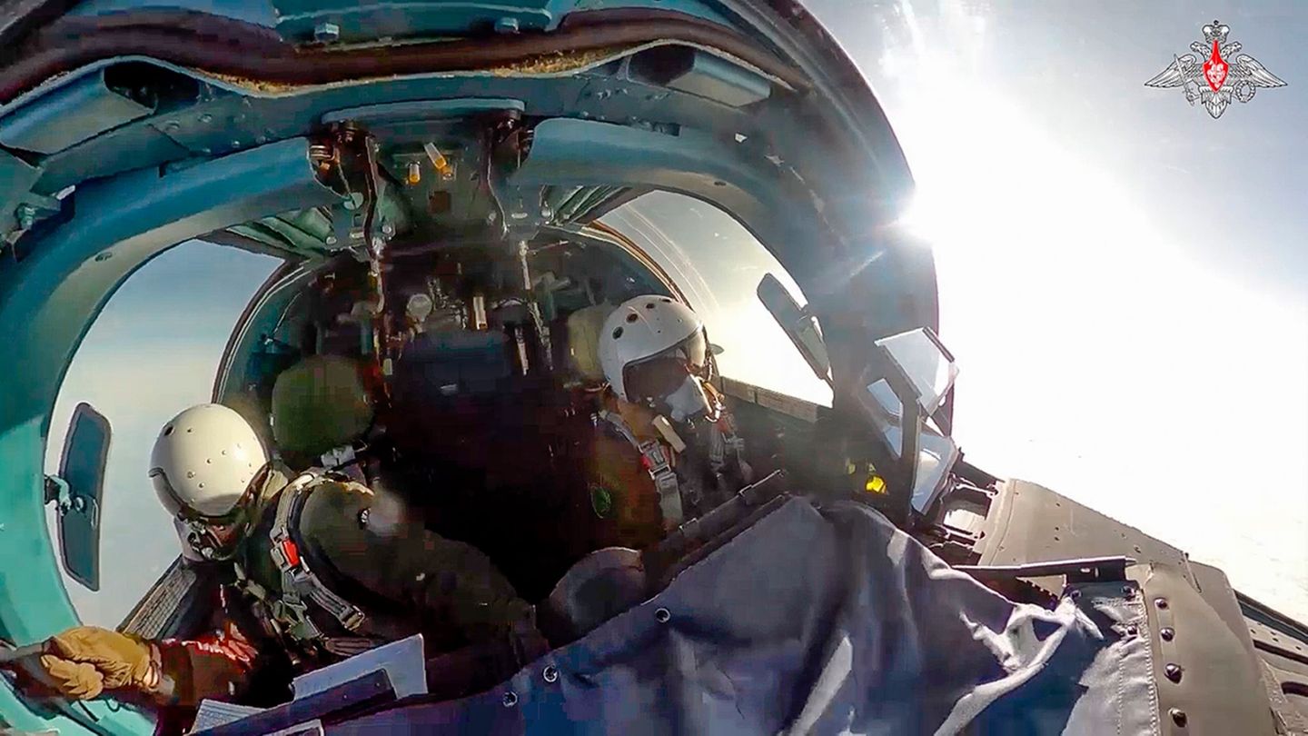 Russia’s war of attack: Russian fighter plane crashed