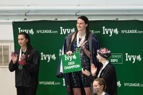 Siegerehrung bei US-Collegemeisterschaften 2022