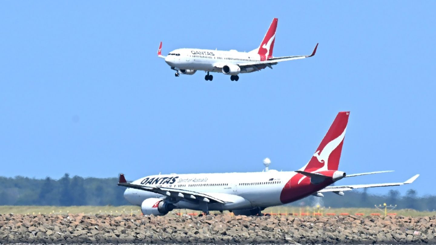 Qantas-Maschinen