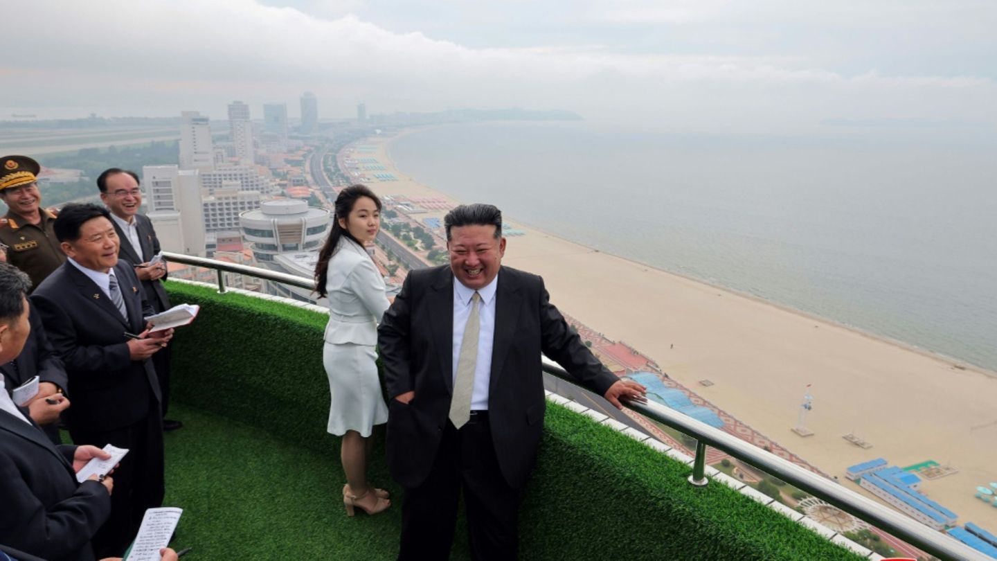 Kim Jong Un am 26. Juni 2025 in der Provinz Kangwon
