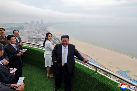 Kim Jong Un am 26. Juni 2025 in der Provinz Kangwon