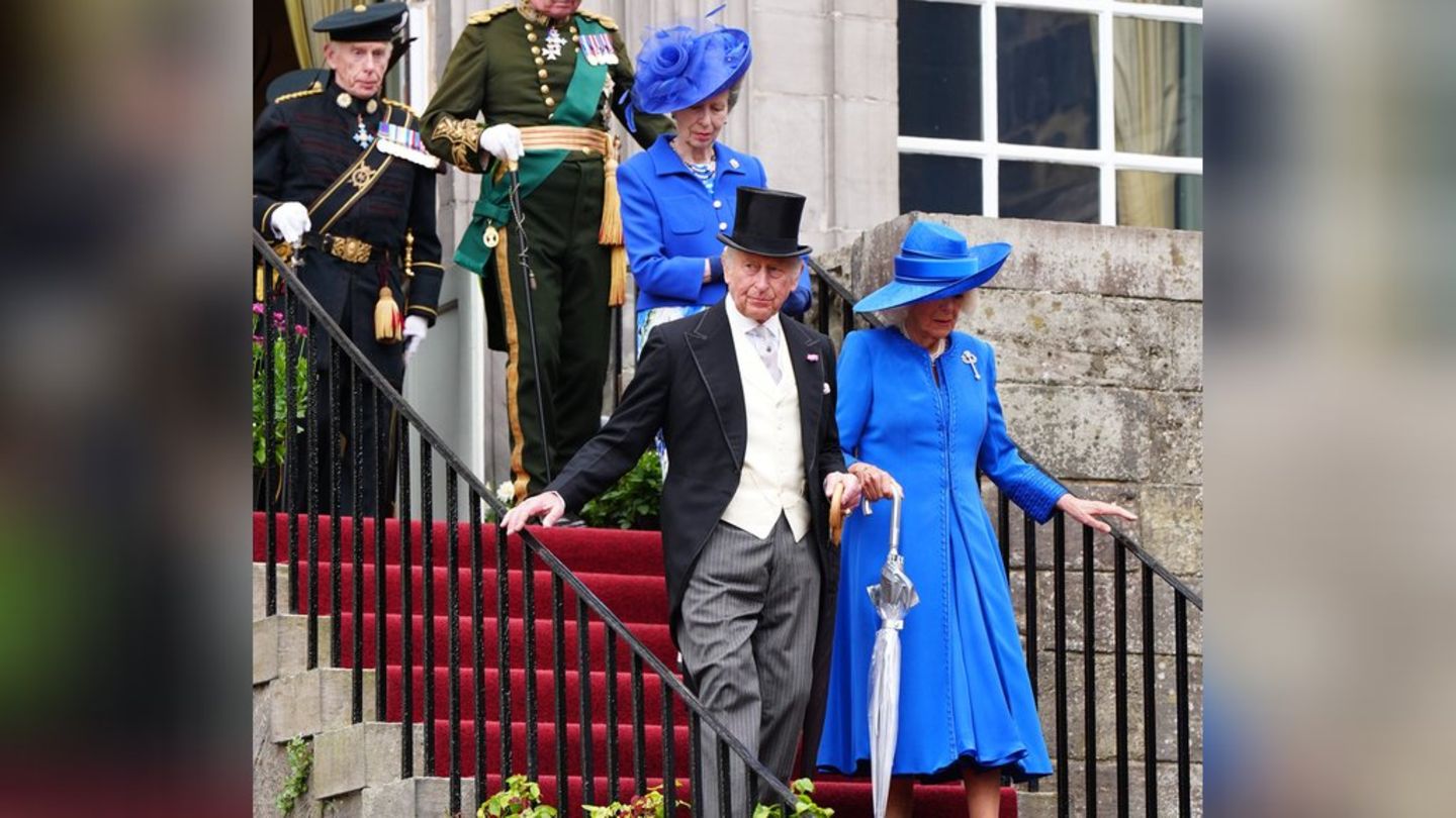 Queen Camilla and Princess Anne: The Royals inspire in a blue partner look