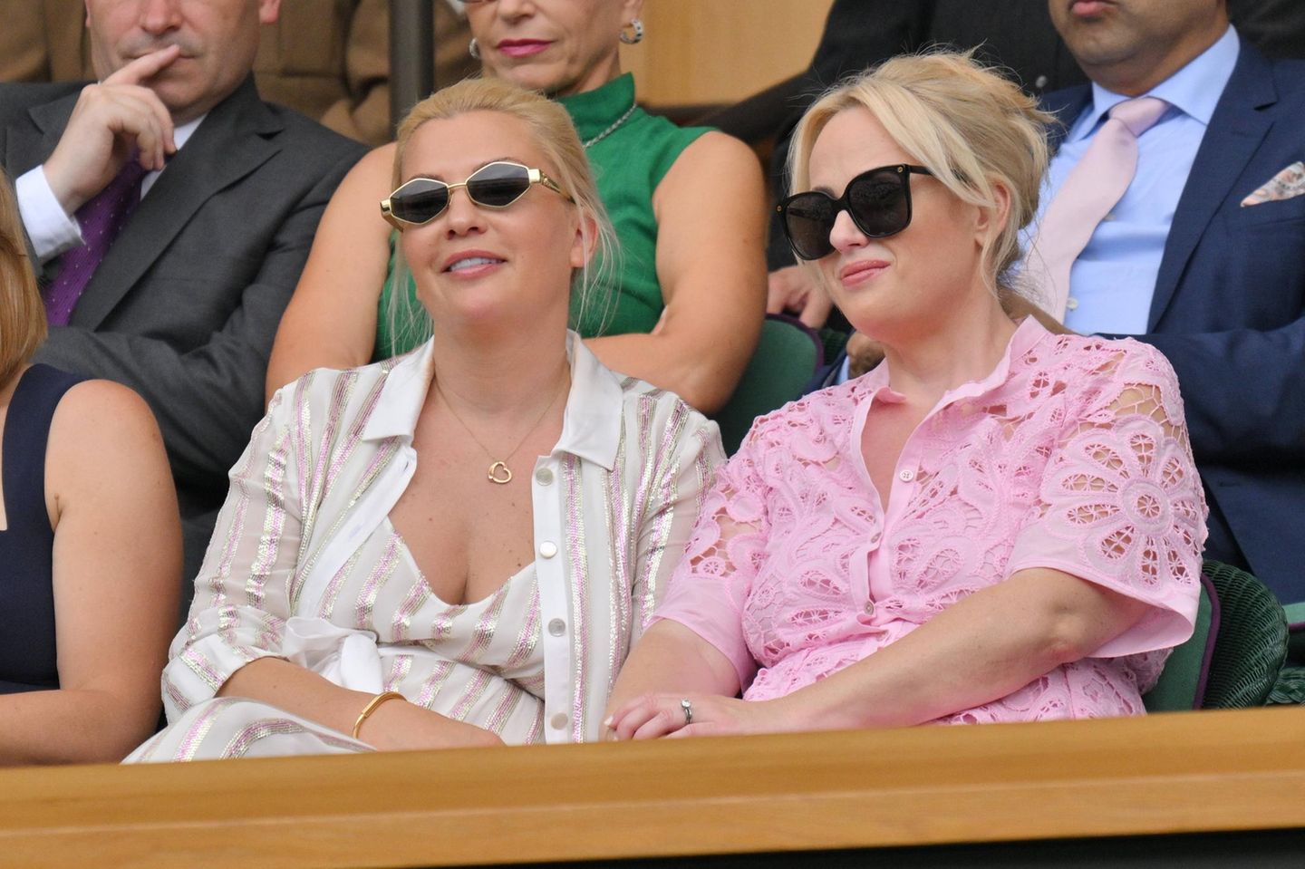 Wimbledon 2025: Ramona Agruma und Rebel Wilson