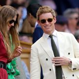 Wimbledon 2025: Eddie Redmayne und Hannah Bagshawe