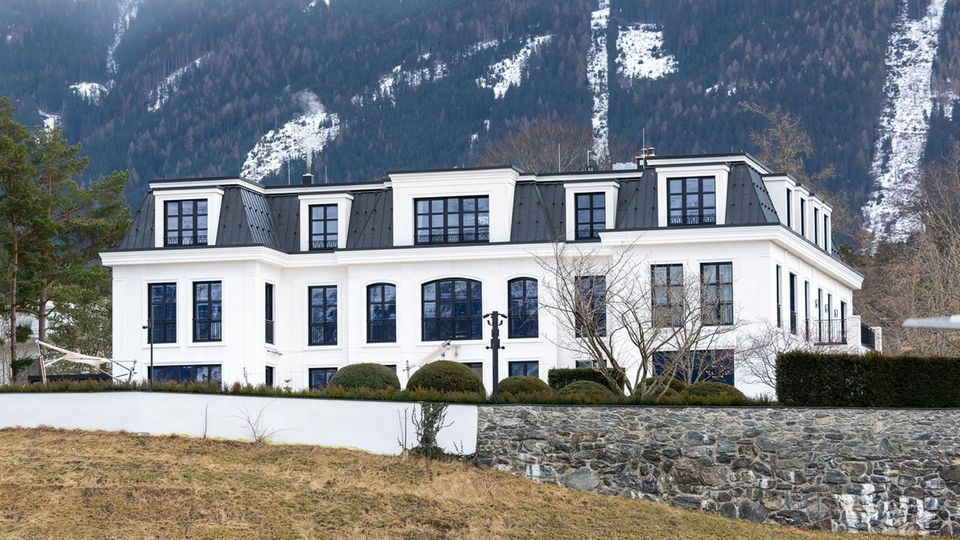 Die Villa von René Benko im Stadtteil Innsbruck-Igls