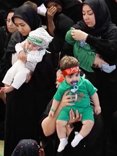 Obskure Polit-Show: Das steckt hinter Irans Märtyrer-Babys