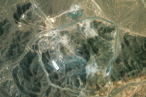 Irans Atomanlage Fordo nach den US-Angriffen