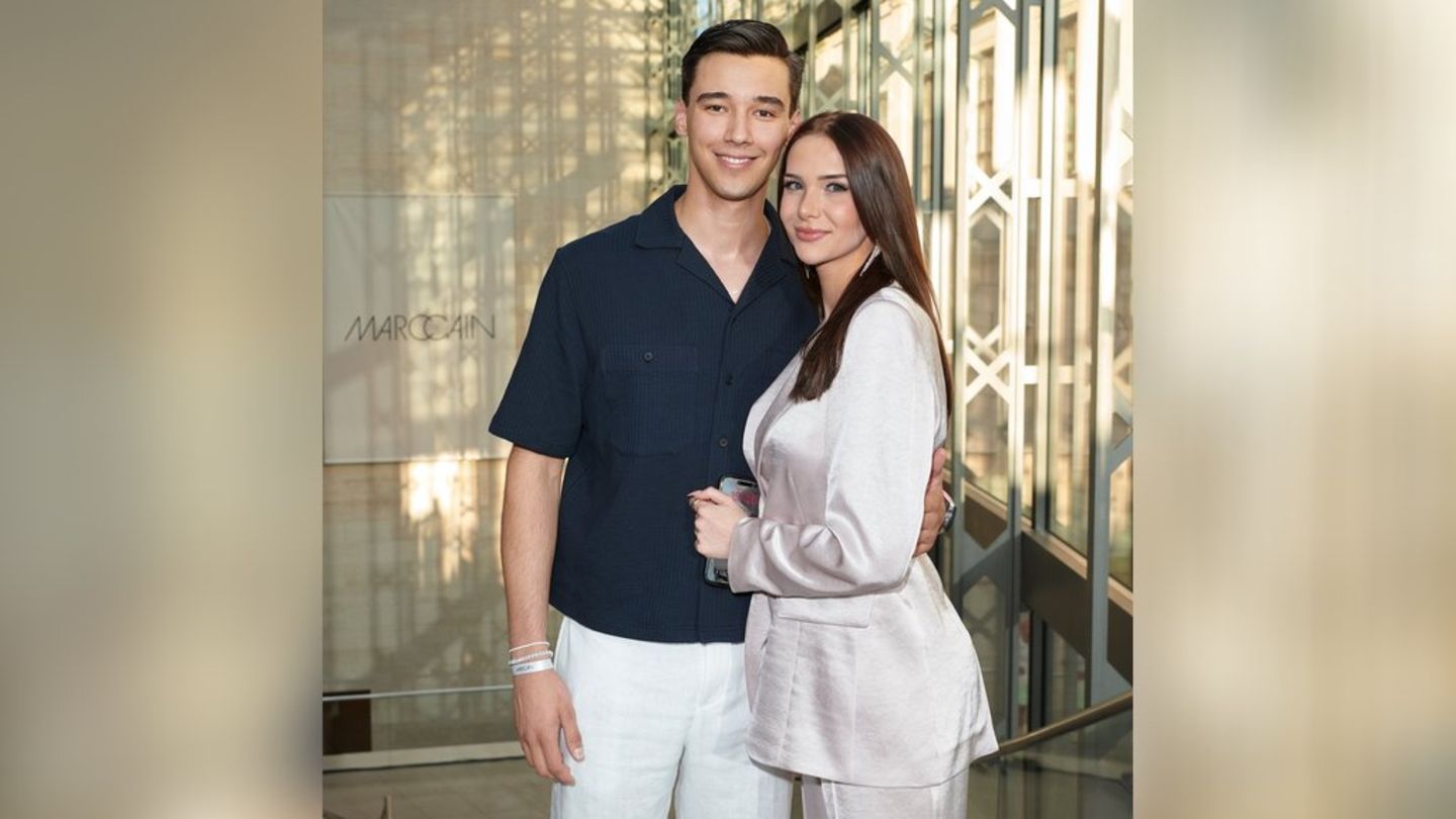 Diego Pooth: couple premiere with his Louisa