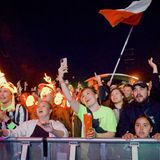 Und noch einmal Gas geben! Wer hier die Begeisterung der Grönländer um den arktischen Megastar Andachan zu spüren bekommt, kapiert, dass Trump sich bei diesem stolzen Volk mächtig getäuscht hat. Niemand wird hier annektiert!   