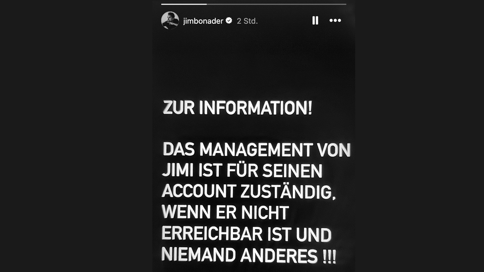 Instagram account: Jimi Blue Ochsenknecht sits in jail and still posts-how can that be?