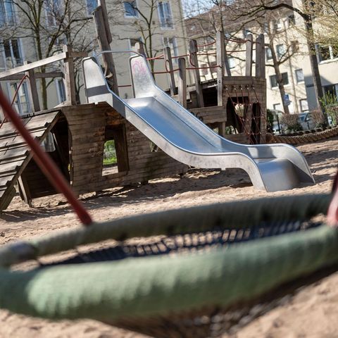 Ein Spielplatz in Köln