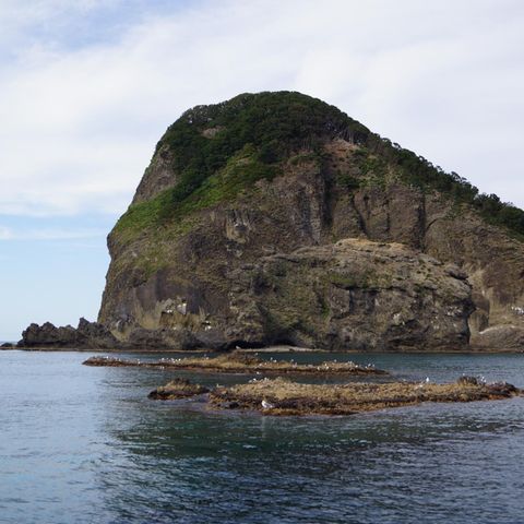 Die Insel Takara-jima gehört zur Tokara-Inselkette in Japan
