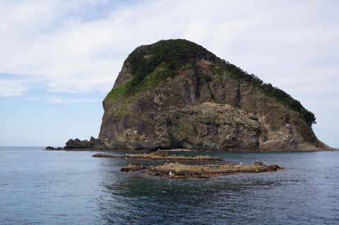 Die Insel Takara-jima gehört zur Tokara-Inselkette in Japan