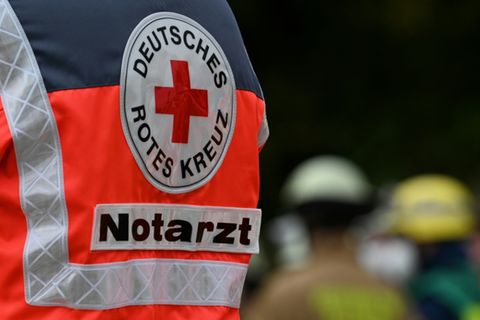 Notarzt bei Übung