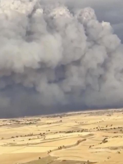 "Unlöschbares Feuer" frisst sich durch spanische Region
