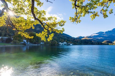 Das Seewasser: ein Traum in Türkis. Dazu das Alpenpanorama, Zwiebelturm-Kirchen und üppig verzierte Wohnhäuser. Der Ort gönnt sich auch noch Luxus (fast) an zwei Gewässern zu liegen: dem Kochel- und dem Walchensee