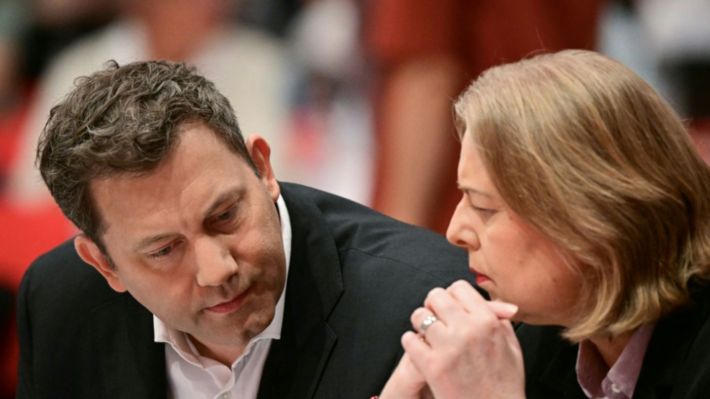 SPD-Spitze Klingbeil (l.) und Bas