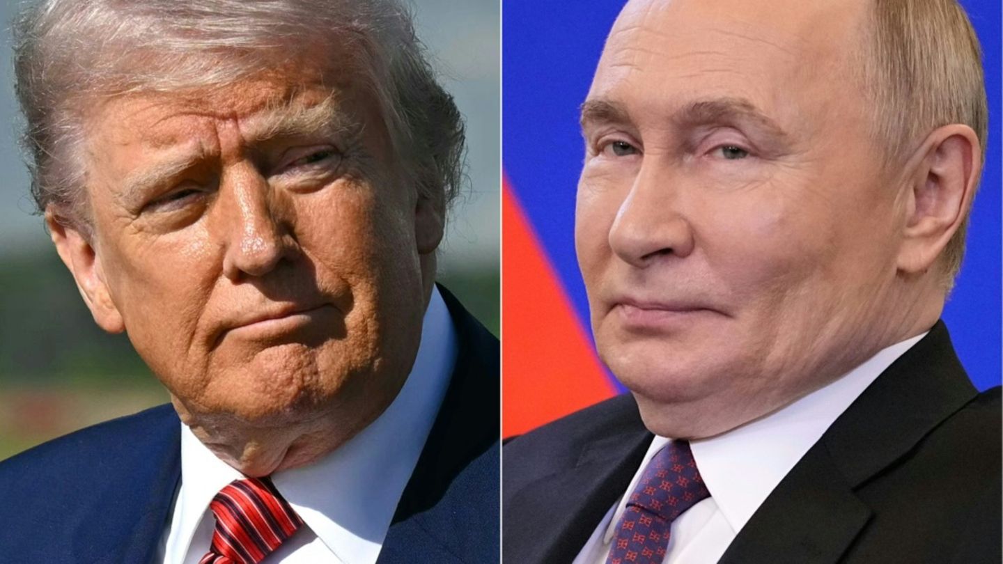 US-Präsident Trump (l.) und Russlands Staatschef Putin