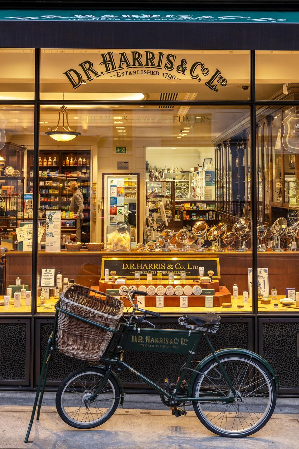 Dr Harris is London's oldest pharmacy and drugstore - and an Eldorado for fans of traditional soaps and fragrances 
