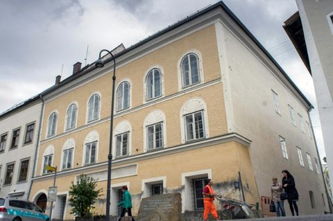 Geburtshaus von Adolf Hitler in Braunau im Jahr 2015