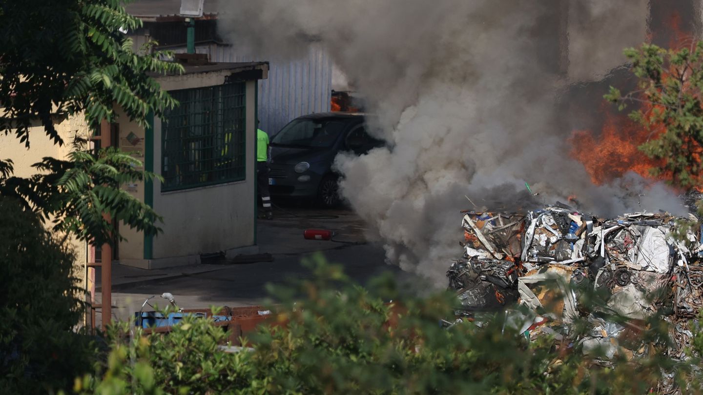 Bei der Explosion in Rom sollen mehrere Rettungskräfte verletzt worden sein