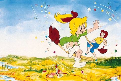 Die kleine Hexe Bibi Blocksberg und Mutter Barbara