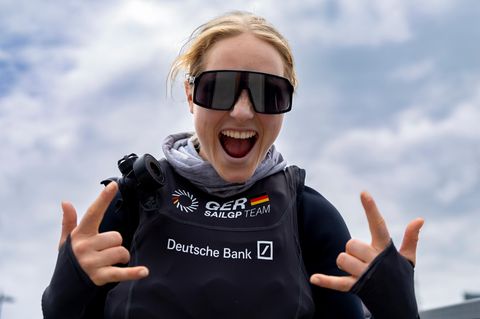 SailGP: Motivierte Sportlerin