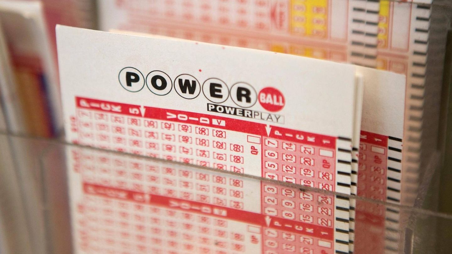 Lotto-Scheine der lotterie Powerball
