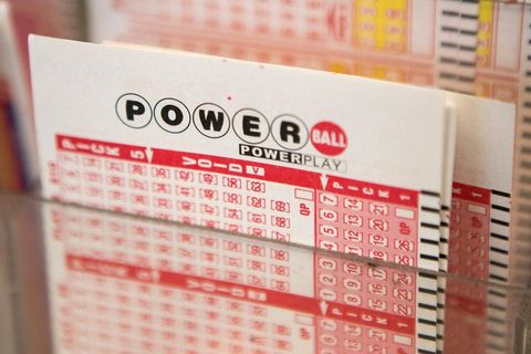 Lotto-Scheine der lotterie Powerball