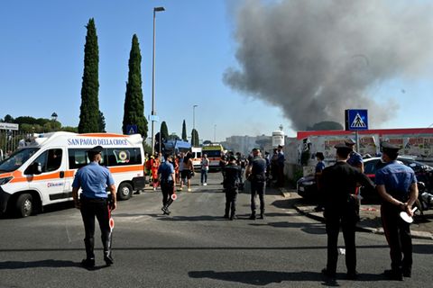 Große Explosion in Rom
