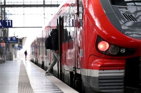 Regionalzug in Frankfurt am Main