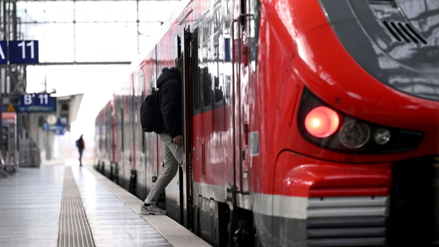 Regionalzug in Frankfurt am Main