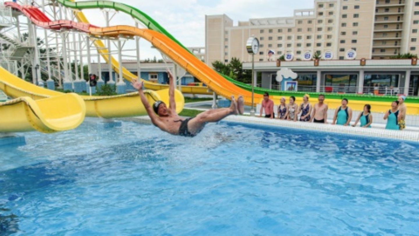 Sprung ins Wasser