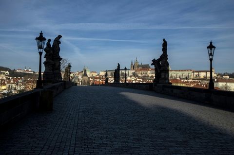 Auch Prag war von dem Stromausfall betroffen
