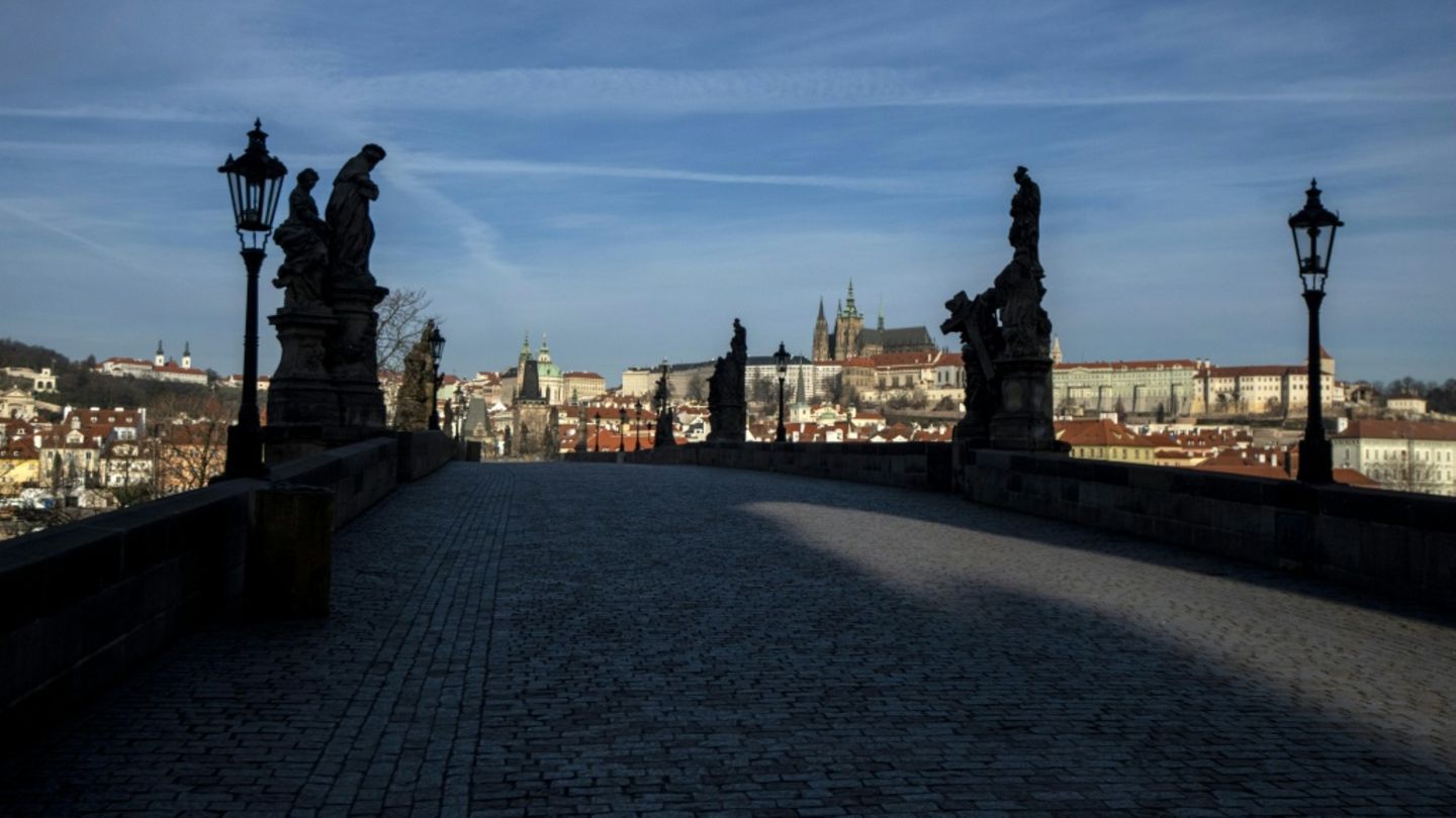 Auch Prag war von dem Stromausfall betroffen