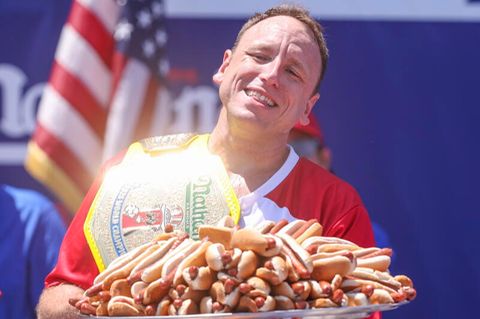Hot Dog Joey Chestnut