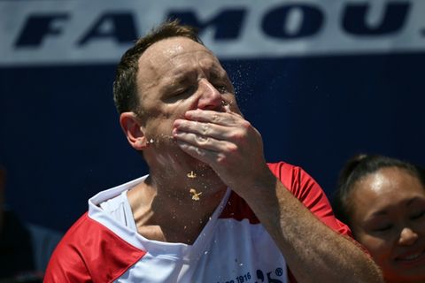 Hotdog-Wettesser Joey Chestnut