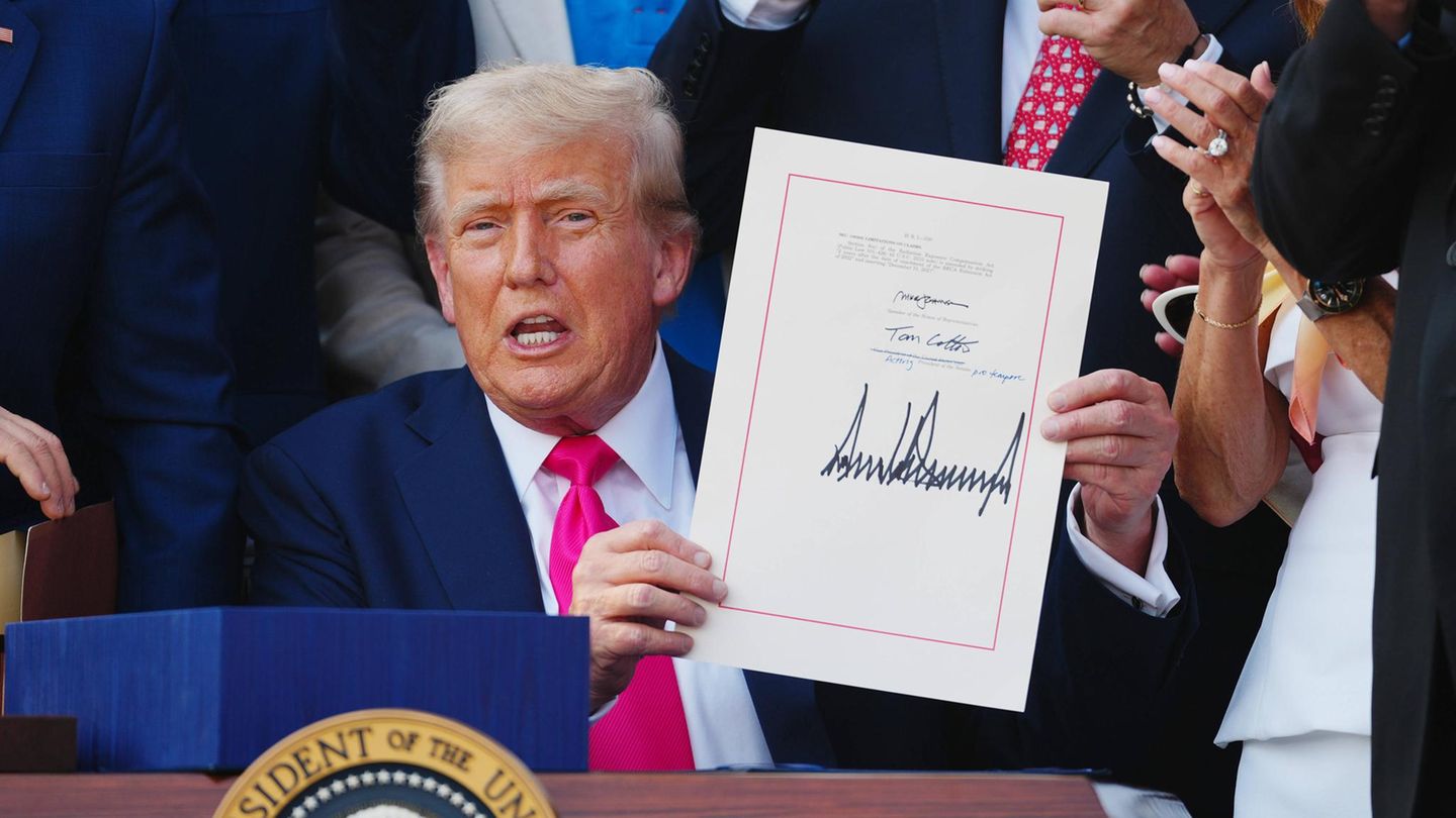 Donald Trump signs “Big Beautiful Bill”
