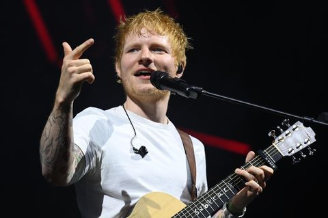 Ed Sheeran bei einem Konzert in Liverpool in diesem Mai